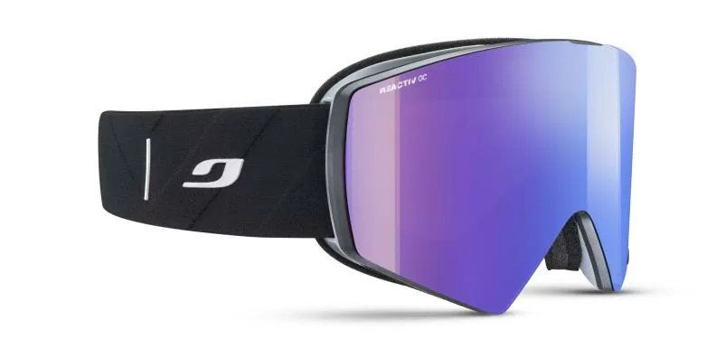 Julbo Ski Goggles Razor Edge - black-gray, reactiv 1-3 glarecontrol, flash blue