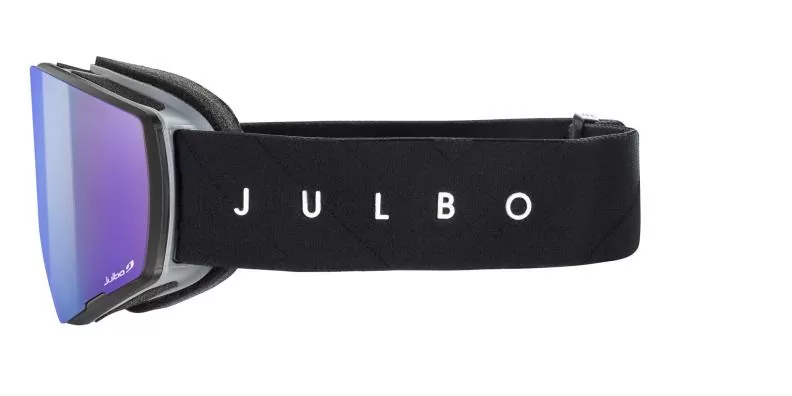 Julbo Skibrille Razor Edge - schwarz-grau, reactiv 1-3 glarecontrol, flash blau