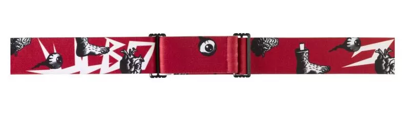 Julbo Ski Goggles Sharp - black-red, rot, flash red