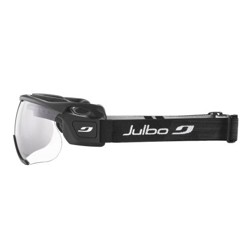Preview: Julbo Ski Goggles Sniper Evo L - black, clair / rot / grau, interchangeable 