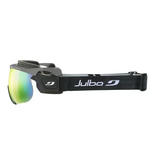 Julbo Skibrille Sniper Evo L - grau, reactiv 1-3 high contrast, flash grün