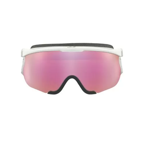 Julbo Ski Goggles Sniper Evo M - white, rosa, flash pink