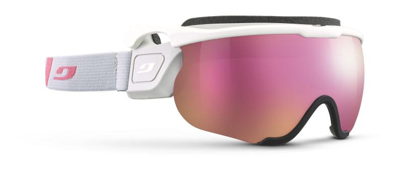 Preview: Julbo Ski Goggles Sniper Evo M - white, rosa, flash pink