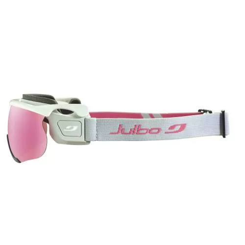 Julbo Ski Goggles Sniper Evo M - white, rosa, flash pink