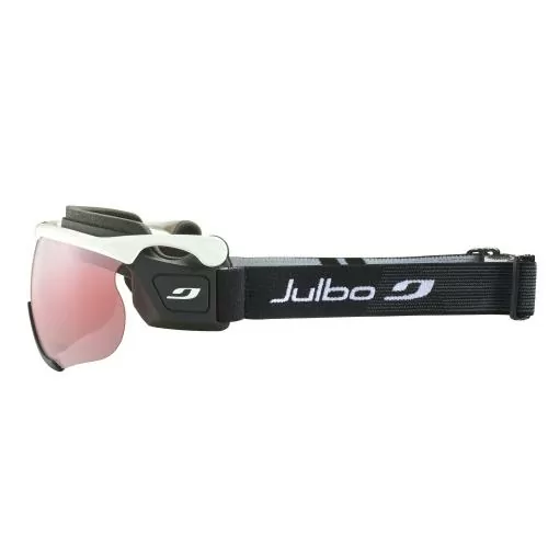 Julbo Skibrille Sniper Evo M - weiss, clair / rot / grau, interchangeable