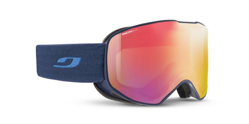 Preview: Julbo Skibrille Cyclon - dunkelblau, reactiv 1-3 high contrast, rot