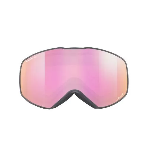 Julbo Skibrille Cyclon - schwarz, reactiv 1-3 glare control, zinnoberrot