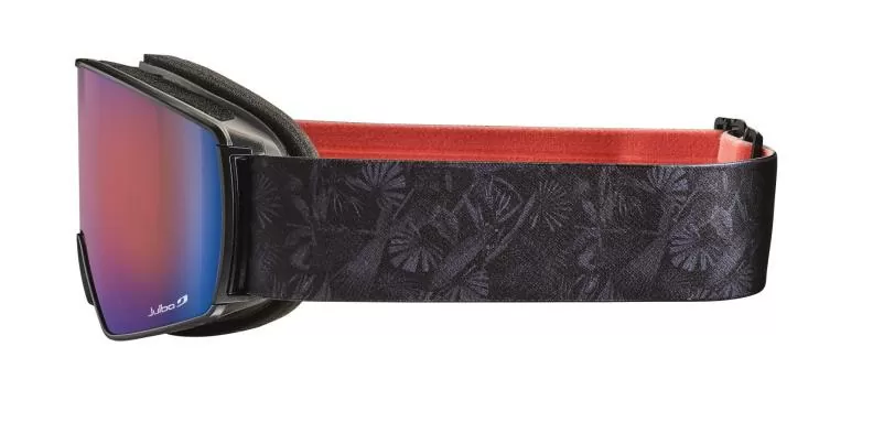 Julbo Skibrille Launcher - tropisch schwarz, spectron 3, rot
