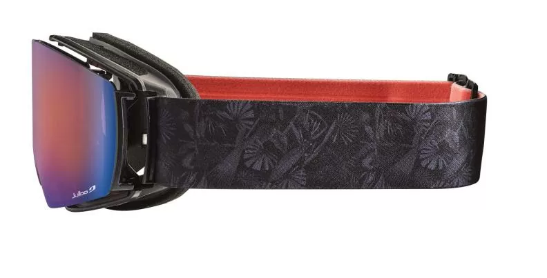 Julbo Skibrille Launcher - tropisch schwarz, spectron 3, rot