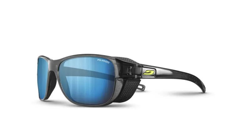 Julbo Sportbrille Camino Ocean Master - schwarz durchscheinend glänzend / gelb, braun