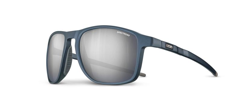 Preview: Julbo Sportbrille Compass - irisierendes dunkelblau / dunkelbraun, rauchgrau