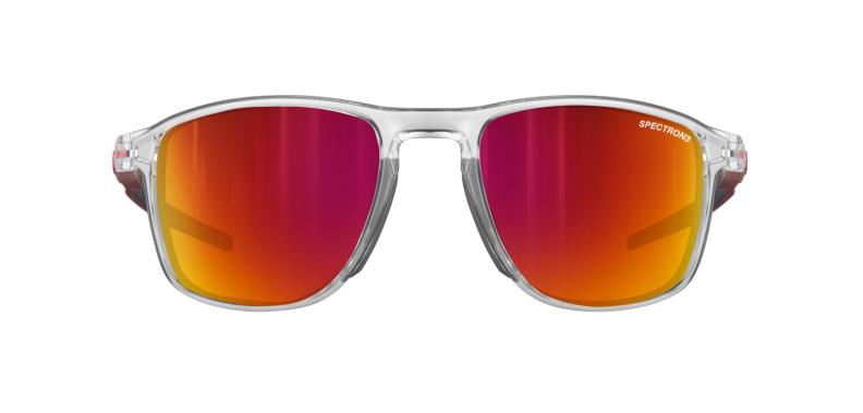 Preview: Julbo Sportbrille Compass - kristall glänzend / rot, rauchgrau