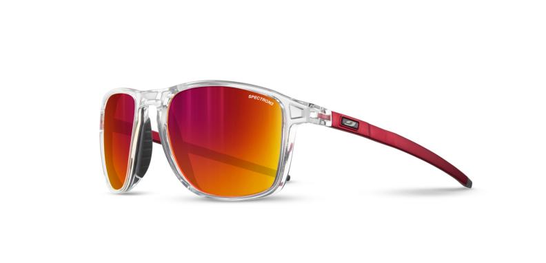 Preview: Julbo Sportbrille Compass - kristall glänzend / rot, rauchgrau