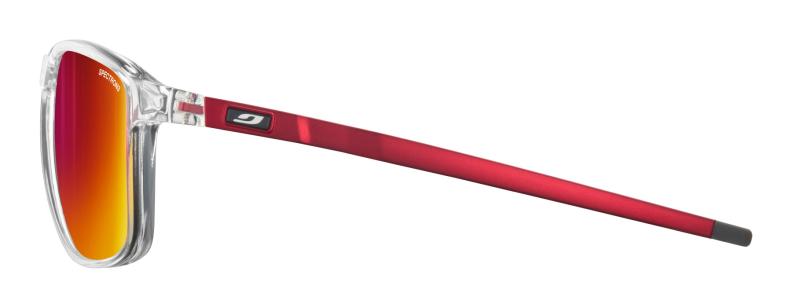 Preview: Julbo Sportbrille Compass - kristall glänzend / rot, rauchgrau