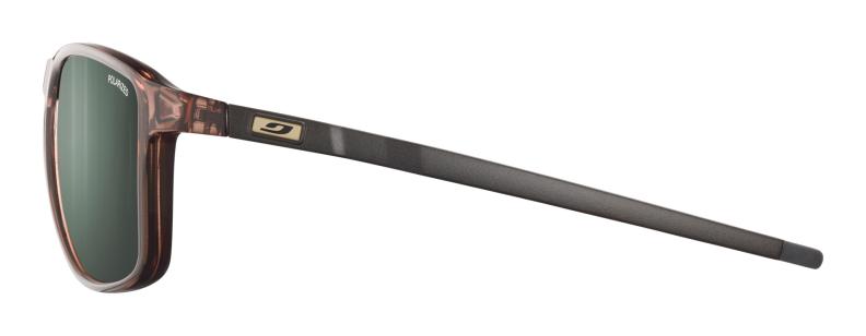 Preview: Julbo Sportbrille Compass - braun durchscheinend glänzend / dunkelgrün army, g15