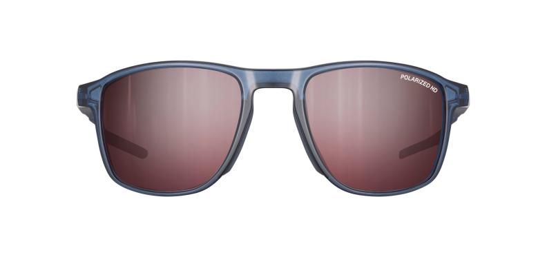 Preview: Julbo Sportbrille Compass - dunkelblau durchscheinend glänzend / dunkelblau, rosa