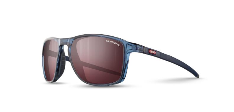 Preview: Julbo Sportbrille Compass - dunkelblau durchscheinend glänzend / dunkelblau, rosa