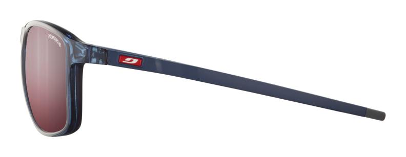 Preview: Julbo Sportbrille Compass - dunkelblau durchscheinend glänzend / dunkelblau, rosa