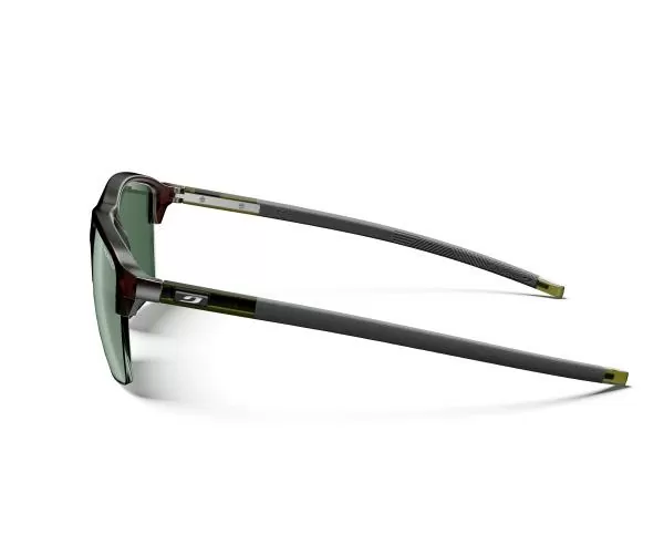 Julbo Sportbrille Crossline - braun / grün army durchscheinend glänzend, g15