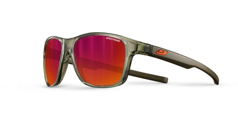 Preview: Julbo Sonnenbrille Cruiser - grün army durchscheinend glänzend / grün army matt, rauchgrau