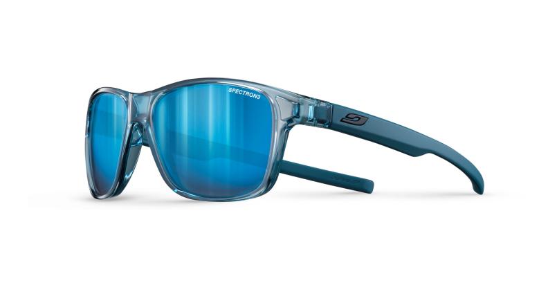 Preview: Julbo Sonnenbrille Cruiser - entenblau durchscheinend glänzend / entenblau matt, rauchgrau