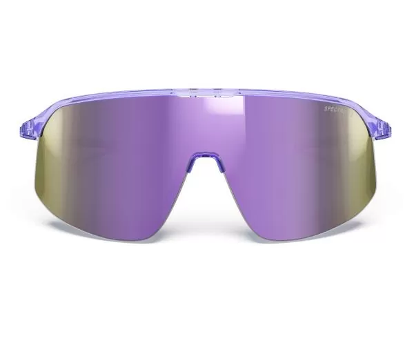 Julbo Sportbrille Density - hellviolett durchscheinend glänzend, rauchgrau