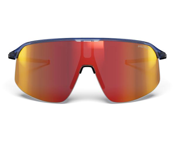 Preview: Julbo Sportbrille Density - dunkelblau / weiß / rot, rauchgrau