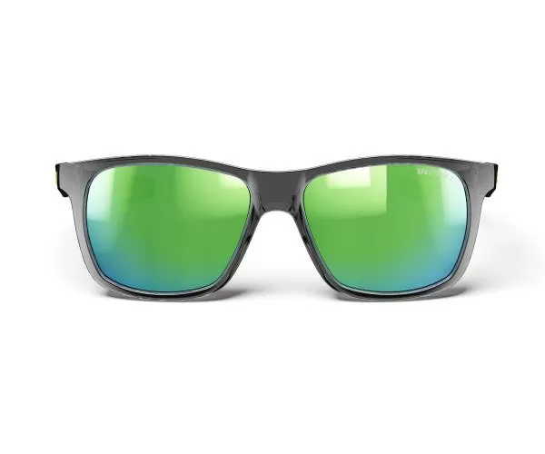 Julbo Kinder Sonnenbrille Elwood - schwarz durchscheinend glänzend, rauchgrau