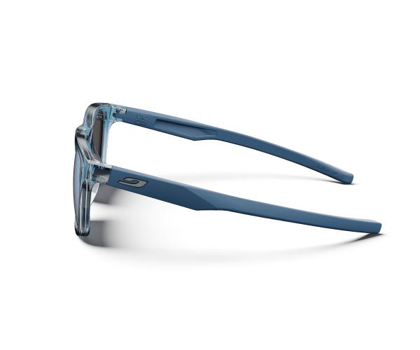 Preview: Julbo Kinder Sonnenbrille Elwood - entenblau durchscheinend glänzend / blau matt, rauchgrau