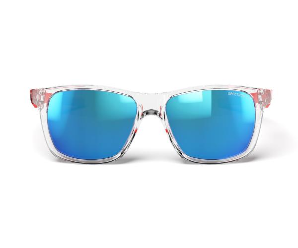Preview: Julbo Kinder Sonnenbrille Elwood - kristall / neonorange matt, rauchgrau