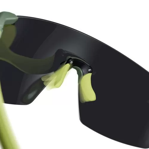 Julbo Sportbrille Faster L - grün army, gelb