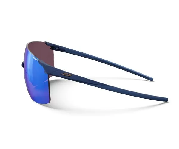 Julbo Sportbrille Faster L - dunkelblau / messing, rosa