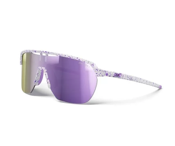 Julbo Sportbrille Frequency - weiß / violett, braun