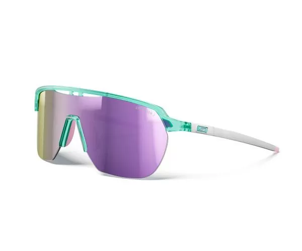 Julbo Sportbrille Frequency - hellgrün / rosa, braun