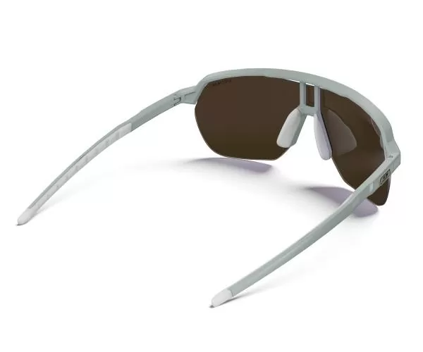 Julbo Sportbrille Frequency - hellgrau / weiß, braun