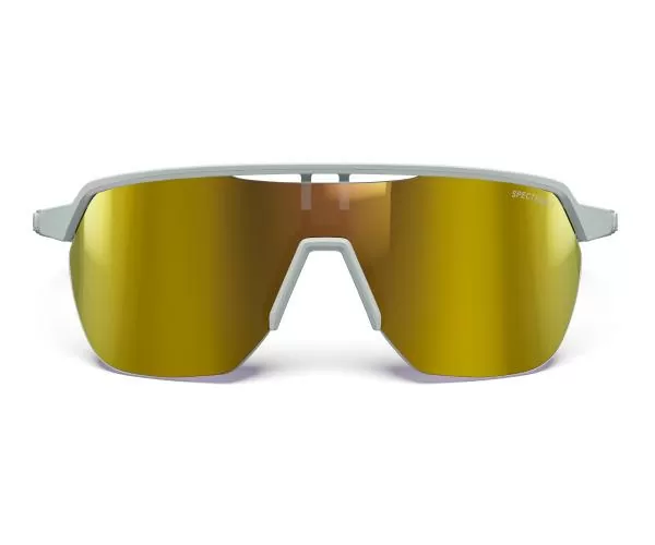 Julbo Sportbrille Frequency - hellgrau / weiß, braun