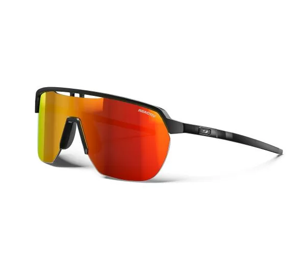 Julbo Sportbrille Frequency - schwarz / grau, gelb
