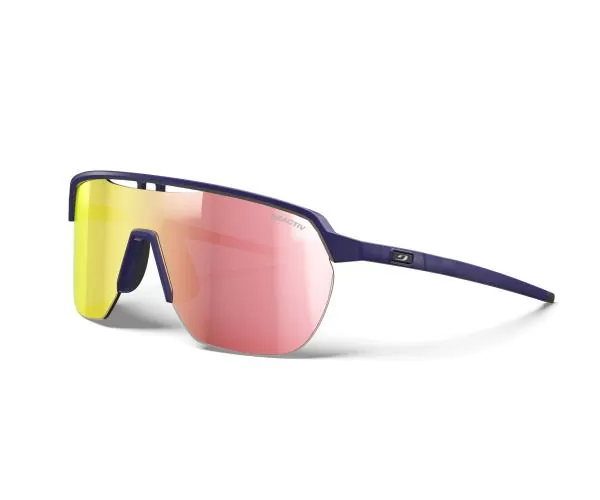 Julbo Sportbrille Frequency - dunkelviolett, gelb