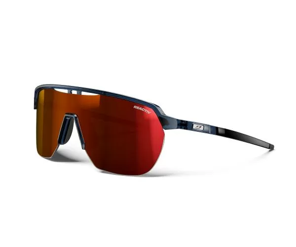 Julbo Sportbrille Frequency - blau durchscheinend / schwarz, hell