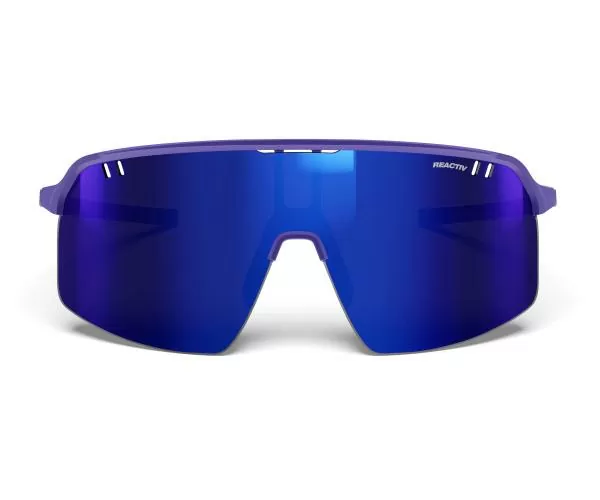 Julbo Sportbrille Intensity WattEver - violett / grau / grün, rosa