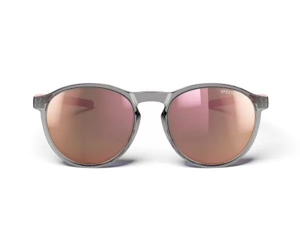 Julbo Kinder Sonnenbrille Joliet - grau durchscheinend glänzend / rosa matt, rauchgrau