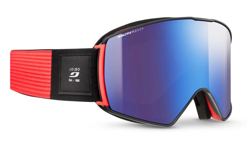 Preview: Julbo Skibrille Launcher - rot / schwarz, braun