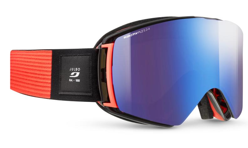 Preview: Julbo Skibrille Launcher - rot / schwarz, braun