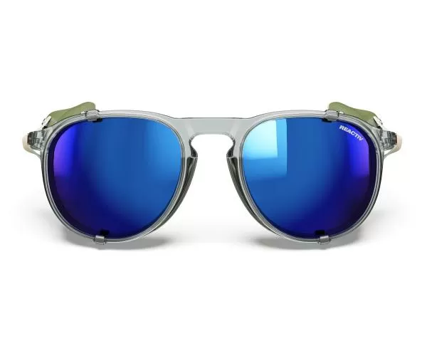 Julbo Sun Glasses Millenium - grey translucent glossy / khaki / beige, yellow