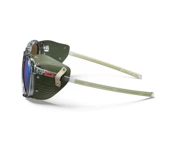 Julbo Sun Glasses Millenium - grey translucent glossy / khaki / beige, yellow