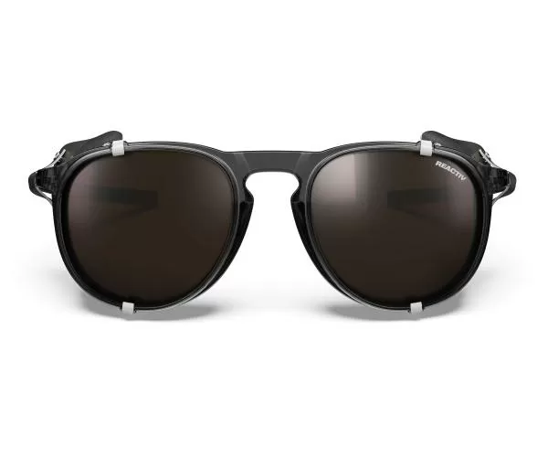 Julbo Sun Glasses Millenium - black translucent glossy / black / white, brown
