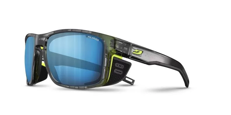 Julbo Sportbrille Shield Ocean Master - schwarz / gelb, braun