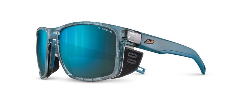 Preview: Julbo Sportbrille Shield - entenblau / blau matt, g15