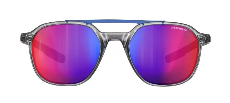 Julbo Sunglasses Slack - grey / dark blue / black, vermilion