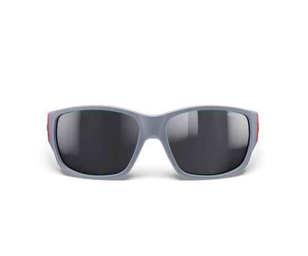 Preview: Julbo Kinder Sonnenbrille Stronger - dunkelgrau / rot, rauchgrau